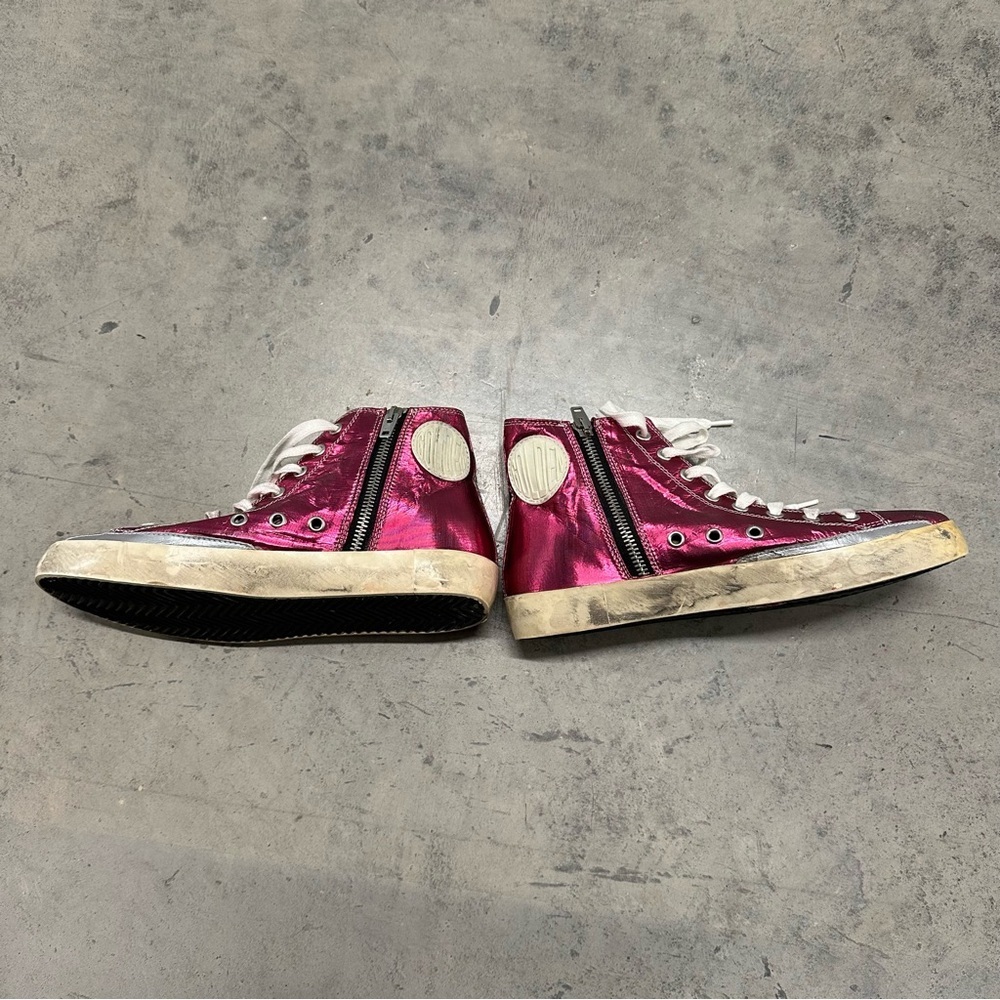 Golden Goose Francy Sneakers Pink Foil 38 - Picture 11 of 12